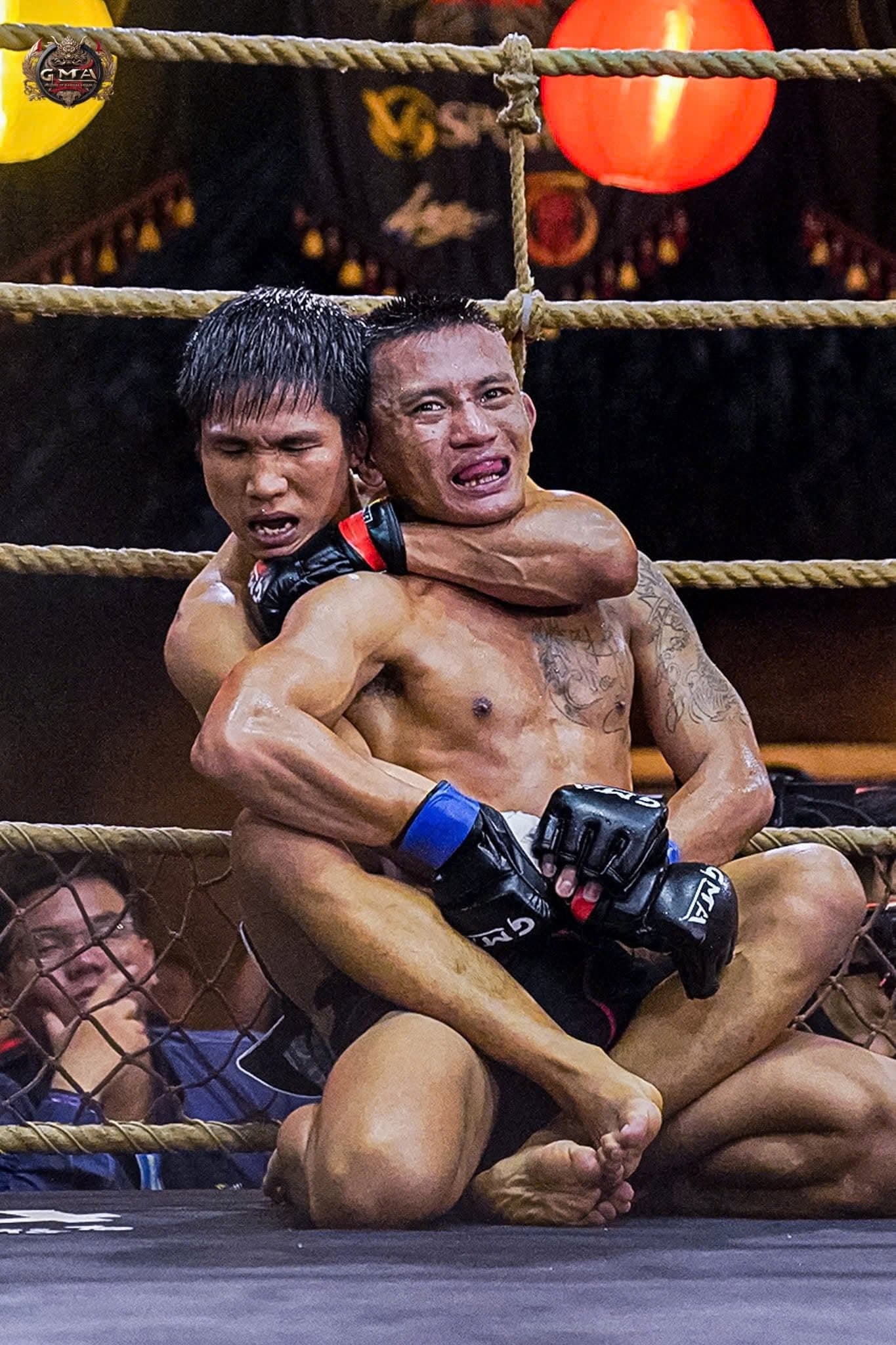 Võ sĩ GMA thi đấu