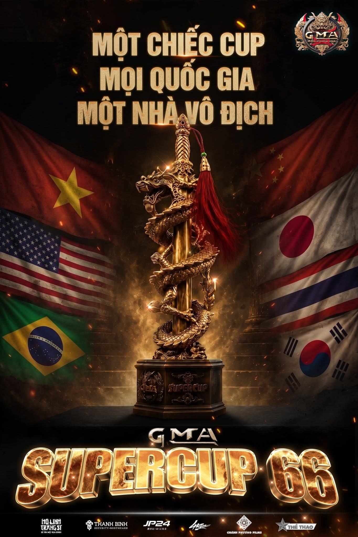 Một chiếc cup. Mọi quốc gia. Một nhà vô địch.